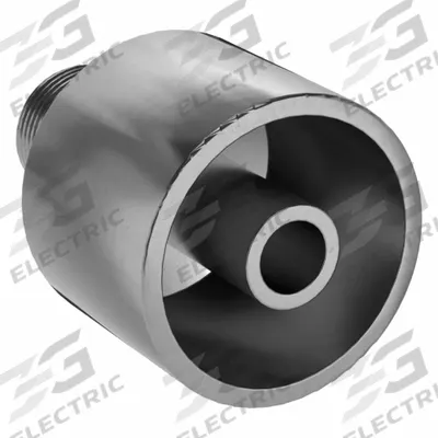 KURT Hydraulic Crimp Fitting: Carbon Steel, Straight, -12 For Hose Dash Size - Kurt Crimp Hydraulic Hose Fittings with NPT Connection