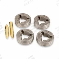 MILLER ELECTRIC Drive Roll & Inlet/Intermediate Guide Kit: 4-Roll, 3/64 in, V-Groove, 50 Series (MPN 046782). Key specifications — For Welder Series: Millermatic 300; For Wire Feeder Series: 20 Series; For Wire Type: Solid; Brand: MILLER ELECTRIC; Manufacturer Part Number: 046782.