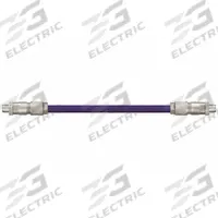 READYCABLE Ethernet Cable: Cat6, M12 Male Straight x M12 Male Straight, 100 ft Lg, PUR, Purple, X (MPN CAT9431012-100). Key specifications — Brand: READYCABLE; Cable Jacket Color: Purple; End 1 Coding: X; End 2 Coding: X; Performance Category: Cat6.