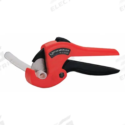 ROTHENBERGER PEX Cutter: 0 in – 1 in OD Cutting Capacity, Std Shear, 8 in Tool Lg, Std Shear - Plastic Tubing & Hose Cutters