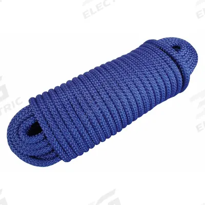 APPROVED VENDOR General Purpose Utility Rope: Diamond Braid, 3/8 in Dia - Light-Weight Utility Rope