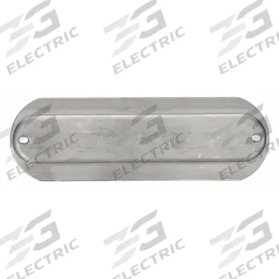 HUBBELL KILLARK Covers for Conduit Access Fitting: Aluminum, O Series, 1 in Trade Size - Covers for Conduit Access Fittings