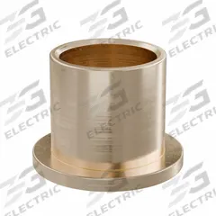 Flanged Sleeve Bearing: Bronze, SAE 841, 5/8 in Bore, 3/4 in OD, 3/4 in Lg, -35°F to 300°F, 10 PK (MPN FF703-07B). Key specifications — System of Measurement: Inch; Material Grade: SAE 841; Flange Type: Flanged; Brand: OILITE.