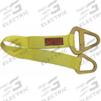 STREN-FLEX Web Sling: Type 1, Nylon, Triangle & Choker Link, 2 Plies, 10 ft Sling Lg, 16 in Eye Lg (MPN TCS2-906-10). Key specifications — attr993854: STREN-FLEX; attr993884: Fully Sewn; attr993857: Yellow; attr1028218: Wear-Resistant Tag; attr1028219: Fully Sewn.