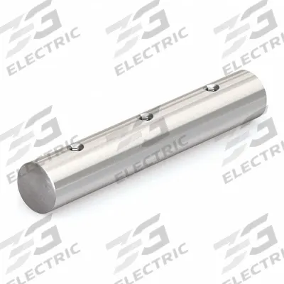 PBC LINEAR Linear Shaft: 20 mm Shaft Dia, 600 mm Lg, Polished - Pre-Drilled Linear Shafts