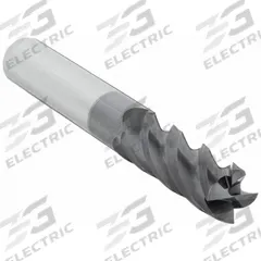 APPROVED VENDOR Square End Mill: Carbide, AlTiCrN Coated, 4 Flute, 7/16" Mill Dia, 2" LOC, 4" OAL (MPN 284-000213)