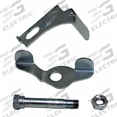 APPROVED VENDOR Caster Brake Kit: Side Pedal, Lock Not Included, For 3 1/2 in Wheel Dia., Steel (MPN P-WB12 035X125). Key specifications — Material: Steel; Brand: APPROVED VENDOR; Manufacturer Part Number: P-WB12 035X125.