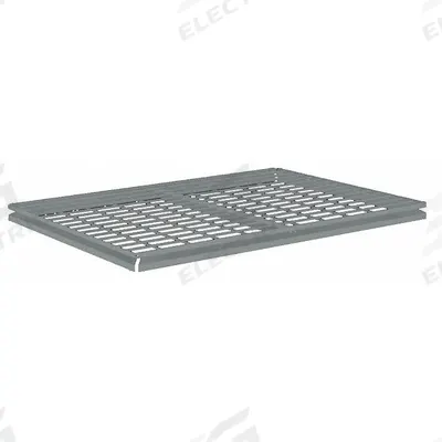 TENNSCO Shelf: 48 in x 30 in, 850 lb Load Capacity, Steel, 5 ga Decking, Gray - Wire Decking Shelf Kits for Boltless Shelving