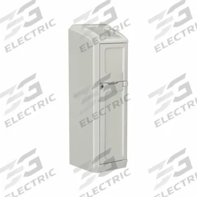 CORTECH Locker with Door: Stone Gray, 78 1/2 in Overall Ht, 26 in Overall Wd - Lockers