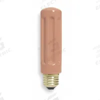 TEMPCO Tubular Socket-Mount Heater: 250 W Watt Output, 120V AC, Coral, 4-1/3 in, 1 3/8 in Dia (MPN CRT10105). Key specifications — Brand: TEMPCO; Overall Length: 4-1/3 in; For Use With: Mfr. No. CRK00016; Voltage: 120V AC; Material: Ceramic; Connection Type: E26, Medium Base; Color: Coral.