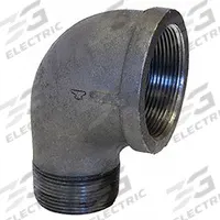 ANVIL Metal Pipe Elbow: 90° Elbow, 300 psi @ 150° F, 1 1/4 in x 1 in, Malleable Iron, Made in USA (MPN 0311019400). Key specifications — Maximum Operating Pressure: 300 psi @ 150° F; (DO NOT SEND) Manufacturer Location: Made in USA.