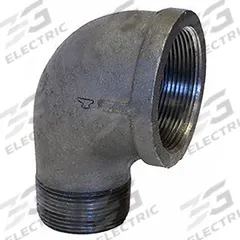 ANVIL Metal Pipe Elbow: 90° Elbow, 300 psi @ 150° F, 1 1/4 in x 1 in, Malleable Iron, Made in USA (MPN 0311019400). Key specifications — Maximum Operating Pressure: 300 psi @ 150° F; (DO NOT SEND) Manufacturer Location: Made in USA.
