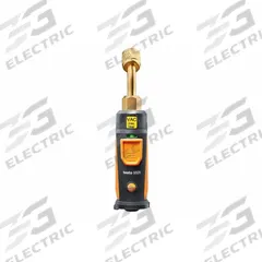 TESTO Vacuum Gauge: 0 micron Hg to 20,000 micron Hg, 7/16 in Female UNF Right-Hand, AAA (MPN 0564 2552 01). Key specifications — Brand: TESTO; Indication Method: Audio/Visual; Connectivity: Bluetooth; Series: 552i; For Operating System: Android™.