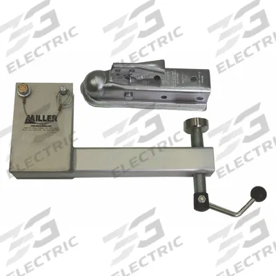 MILLER BY PIP Adapter: Aluminum - Brackets, Mounts & Adapters for Confined Space Winches