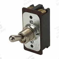 CARLING TECHNOLOGIES Toggle Switch: 3 Position, 4 Connections, DPST, Screw Terminals Connection (MPN EK204-73). Key specifications — AC Contact Rating: 20 A @ 125 V; Switch Function Configuration: On/None/Off; Brand: CARLING TECHNOLOGIES; Series: DK/EK; Horsepower: 1 hp.