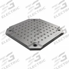 JERGENS Fixture Plate: Ball Lock, Square, Steel, 16 in W x 16 in L x 1.125 in H, 70 lb Wt, 28800. Key specifications — attr1036219: Fixture Plate; attr1036220: JERGENS; attr1091693: M12x1.75; attr1091714: (2) Primary Liners; attr1091722: Ball Lock Shanks.