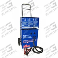 ASSOCIATED EQUIP Battery Charger and Starter: Charging, Auto, For AGM/Wet Cell, 8 ft Cable Lg (MPN 6127). Key specifications — Automatic/Manual: Automatic; Charging Current @ Voltage: 10 A @ 12V; Boost Current @ Voltage: 1100 A @ 12V; Charger Function: Charging; For Use With Battery Type: AGM; Brand: ASSOCIATED EQUIP.