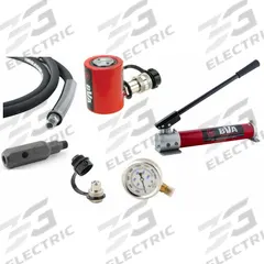 BVA HYDRAULICS Stroke Cylinder: 10 ton Cylinder Nominal Capacity, 10 ton Capacity with Attachments (MPN SP10-1001L). Key specifications — attr96685: CS3814; attr98870: BVA HYDRAULICS; attr96682: 1-1/2 in; attr96683: HL1001; attr96684: P1000; attr1160276: Pump and Cylinder Set.