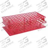 Tube Rack: 2 7/8 in Overall Wd, 10 in Overall Ht, 5 in Overall Lg, Polypropylene, Magenta, Benchtop (MPN HS27552D). Key specifications — Material: Polypropylene; Mounting Location: Benchtop; Color: Magenta; Product Type: Test Tube Rack; Total Holding Capacity: (72) Wells; Brand: HEATHROW SCIENTIFIC.