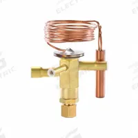 RANCO Thermostatic Expansion Valve: CV, Straight-Thru, 1 ton Nominal Capacity - Gen, Externally Adj (MPN RTXVCV-1-2). Key specifications — Brand: RANCO; For Refrigerant Type: R-22; Includes: Mounting Bracket; Superheat Adjustment: Externally Adjustable; Manufacturer Part Number: RTXVCV-1-2; Configuration: Straight-Thru.