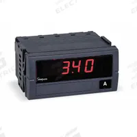 SIMPSON ELECTRIC Digital Panel Meter: 9,999 Display Span - Max, 120 V AC, 1 V DC – 5 V DC, 120 V AC (MPN F35-1-72-0). Key specifications — attr1042966: F35-1-72-0; attr1042969: +/-1.0% of Reading +/- 5 Count; attr1042981: Red; attr1042982: LED; attr1042990: Instructions; attr1042993: 4X; attr1043003: Digital Panel Meter; attr1043006: F35.
