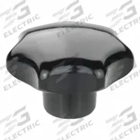 JW WINCO Hand Knobs; Star Knobs: 7 Point, Plastic w/ Brass Thread, M12 Thread, 22 mm Thread Lg (MPN 12NC87/KMS). Key specifications — Brand: JW WINCO.
