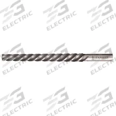 YANKEE Taper Pin Reamer: For #0 Pin, 0.1287 in x 0.1638 in Dia, Helical Flute (MPN 488-0). Key specifications — attr1301763: YANKEE.