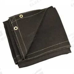 STEINER Welding Blanket: Vermiculite-Coated Fiberglass, 8 ft Wd, 10 ft Lg, Black (MPN 397-8X10). Key specifications — Manufacturer Part Number: 397-8X10; Brand: STEINER.