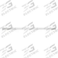 STARRETT Steel Rule: C404R-48, 48 in, 0.1 in Thick, 1/64 in, Chrome, Black, Rigid, Satin, SAE, Rule. Key specifications — attr939978: 1/64 in; attr934745: STARRETT; attr944509: Chrome; attr939993: Decimal; attr986193: Etched.