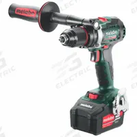 METABO Drill Kit: Premium, 1/2 in Chuck, 2,000 RPM Max., Brushless, Battery Included, (2) 5.2 Ah (MPN BS 18 LTX BL I 5.2). Key specifications — attr1169525: Brushless.