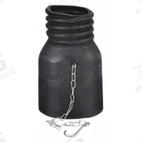HI-TECH DURAVENT Tailpipe Adapter: 4 1/2 in Outside Dia (MPN 0651-0000-0007). Key specifications — Connection Type: Screw On; Connector Material: Rubber; Compatible Hose Grainger Part Number: 3AYK3.