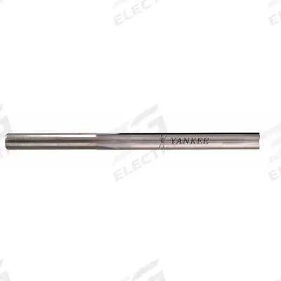 YANKEE Chucking Reamer: 0.249 in Dia, 1/4 in Undersized, Straight Flute - Undersized Straight-Flute High-Speed Steel Chucking Reamers
