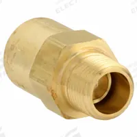 APPROVED VENDOR Piston Spring Check Valve: Piston, Inline Valve Body, 3/8 in Pipe Size, FNPT x MNPT (MPN CHK BRS 610-6F6M-B). Key specifications — Brand: APPROVED VENDOR.