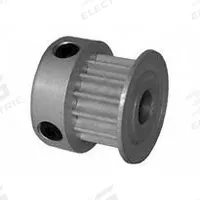 DAYTON Timing Pulley: Curvilinear, Fixed, For 6 mm Belt Wd, 14 Teeth, 3 mm Pitch, Aluminum (MPN 14-3M06-6CA2). Key specifications — Brand: DAYTON; Finish: Clear Anodized; For Belt Series: Powerhouse®.