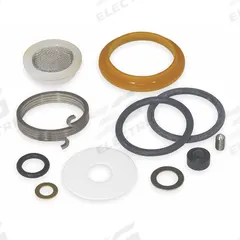 SLOAN Diverter Valve Kit: Outlet Tube Gasket/Pivot Repl Kit Except Pivot/Spray Arm Repair Kit (MPN DV50A). Key specifications — Brand: SLOAN; Material: Metal; Includes: Outlet Tube Gasket; Product Type: Diverter Valve Kit.