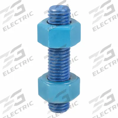USA FASTENER Fully Threaded Stud: 5/8"-11 Thread Size, Steel, Grade B7, PTFE Coated - PTFE-Coated Fully-Threaded Rods & Studs