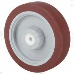 APPROVED VENDOR Caster Wheel: 5 in Wheel Dia., 1 1/4 in Wheel Wd, Polyurethane, 280 lb Load Rating (MPN 26Y443). Key specifications — Brand: APPROVED VENDOR; Wheel/Tread Color: Red.