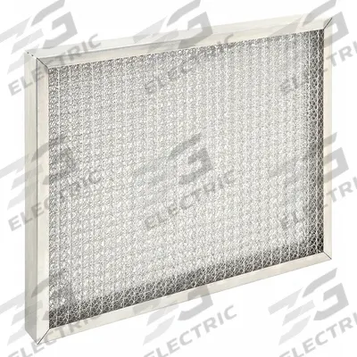 GRAINGER Washable Metal Air Filter: 20 in x 25 in x 0.5 in, Aluminum - General Use Mesh Air Filters