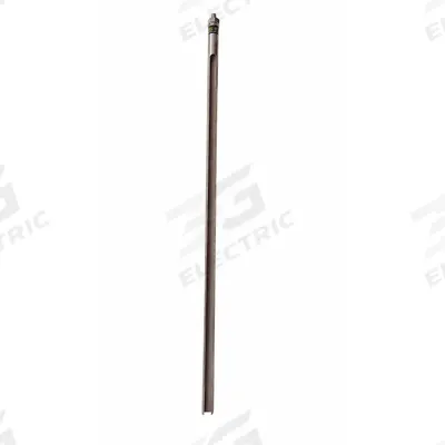 AMS Gouge Auger Head: Stainless Steel, 5/8 in Connection Size, 1 1/4 in Overall Dia - Soil Auger Accessories