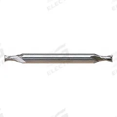 YG-1 Square End Mill: High Speed Steel, Double End, 2 Flute, 3/16" Mill Dia, 9/32" LOC, 2" OAL (MPN 49022)