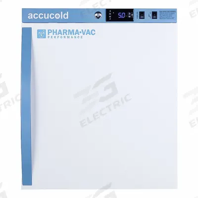 ACCUCOLD Vaccine Refrigerator: 2 cu ft, Upright, 2°C to 8°C, 23 1/4 in Overall Dp - Pharmacy & Vaccine Refrigerators