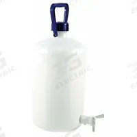 APPROVED VENDOR Carboy: 10 L, 2.64 gal, HDPE, 210 mm Body Dia, Spigot, 1 Handles, 1 Spigot (MPN 208605-0010). Key specifications — Brand: APPROVED VENDOR; Dispenser Location: Bottom.