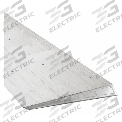 NATIONAL GUARD Door Ramp: 39 1/4 in Lg, ADA Compliant - Aluminum Ramps