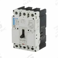 EATON Molded Case Circuit Breaker: 15 A Amps, 65kA at 480V AC, Fixed, ABC, Load Side Lug, Std (MPN PDG23M0015TFFL). Key specifications — Series: PD Series; Max. AIR Rating: 65kA at 480V AC; Instantaneous Trip: Fixed; Phase Connection: ABC; Terminal Connection: Load Side Lug; Frame Size: 2.