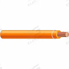 Building Wire: Copper, 6 AWG, 1 Conductors, Stranded, Orange, 1,000 ft Lg, THHN/THWN-2 (MPN 26067905). Key specifications — Voltage: 600 V; Brand: SOUTHWIRE.