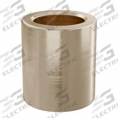 Sleeve Bearing: Bronze, SAE 841, 15 mm Bore, 22 mm OD, 25 mm Lg, 49,938 lb/sq in-fpm Max PV, 10 PK (MPN AAM1522-25B). Key specifications — System of Measurement: Metric; Material Grade: SAE 841; Brand: OILITE.