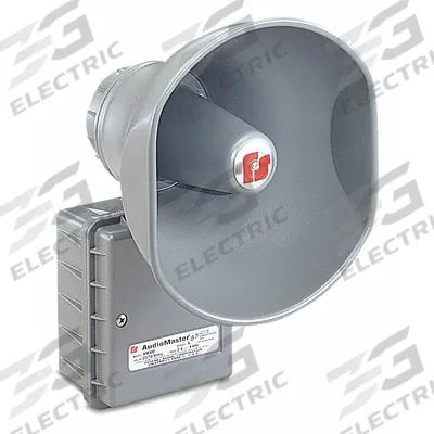 FEDERAL SIGNAL PA Weatherproof Speaker: Powered, 1-Way, 10 1/4 in Overall Wd - Horn Speakers