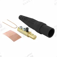 Single Pole Inline: Male, Black, 600V AC/600V DC, 300 A, Double Set Screw Termination, 16 Series (MPN 16D22-UE). Key specifications — Gender: Male; Series: 16; Brand: LEVITON.