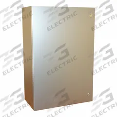 HAMMOND Electrical Enclosure: 316 Stainless Steel, 36 in x 24 in x 12 in, NEMA 12/13/3R/4/4X, Hinged (MPN EN4SD362412S16). Key specifications — Brand: HAMMOND; Closure Method: 1/4-Turn Latch; Enclosure Material: 316 Stainless Steel; Knockouts: Not Included.
