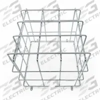 AMERICAN TIME Clock and Bell Guard: Steel, 13 in Overall Dp, 14 in Overall Lg, 14 in Overall Wd (MPN G2006). Key specifications — Manufacturer Part Number: G2006; Brand: AMERICAN TIME; Color: Silver; For Location: Indoor; For Use With: Clocks; Includes: None; Legend: None; Mounting Location: Wall Mount.
